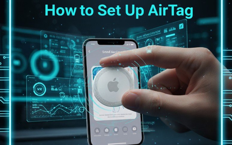 how to set up airtag