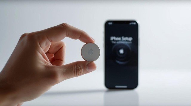 Bring the AirTag Close to Your iPhone