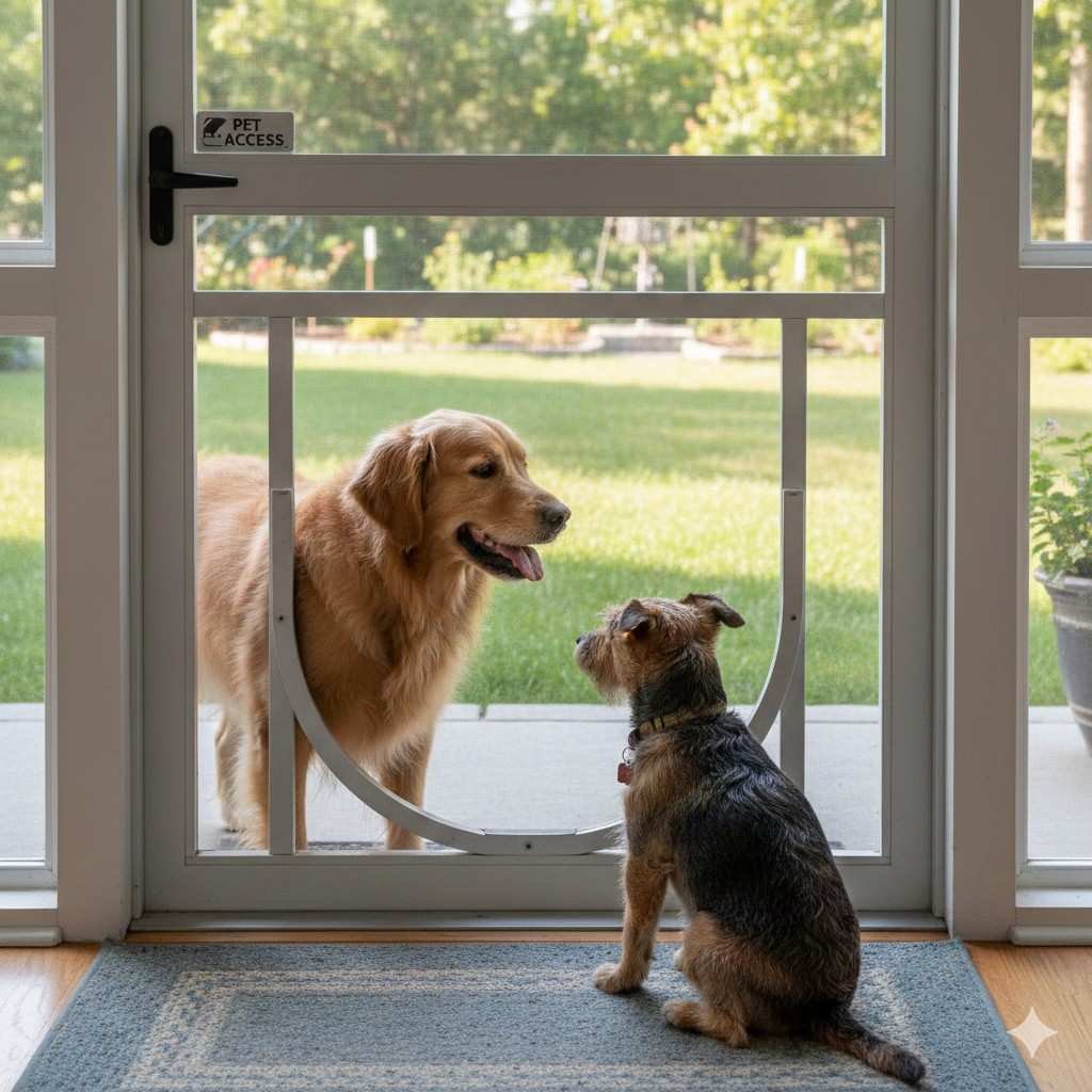 Why Choose a Screen Door With a Dog Door