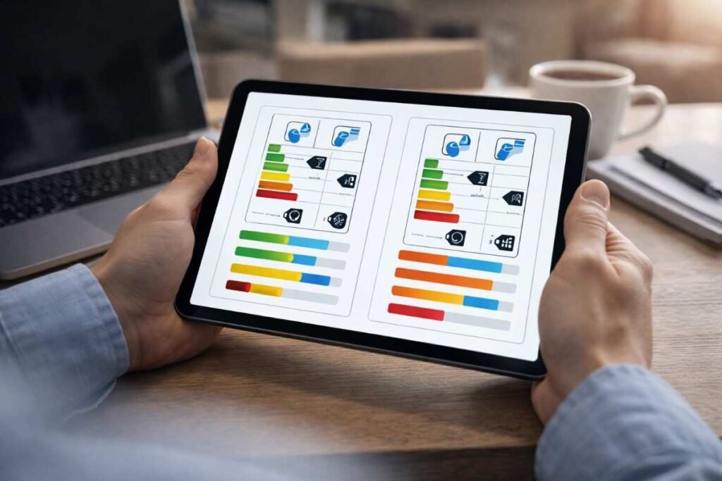 Advanced Comparison Tools and Structured Rating Overviews