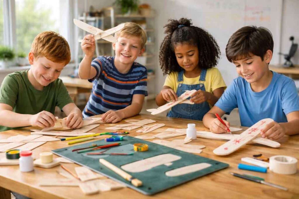 Crafting Balsa Wood Gliders