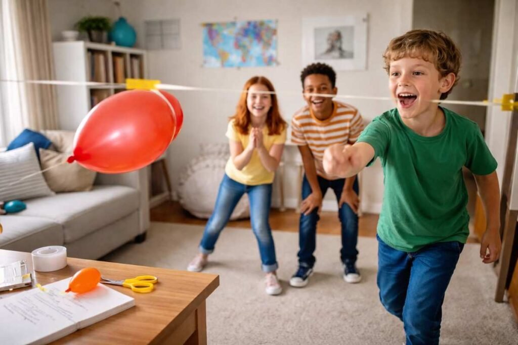 High-Speed Balloon Rockets