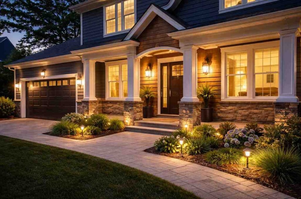 Upgrade Exterior Lighting