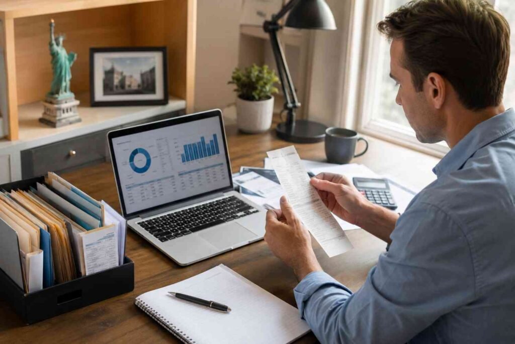 Why is it important to organize financial records