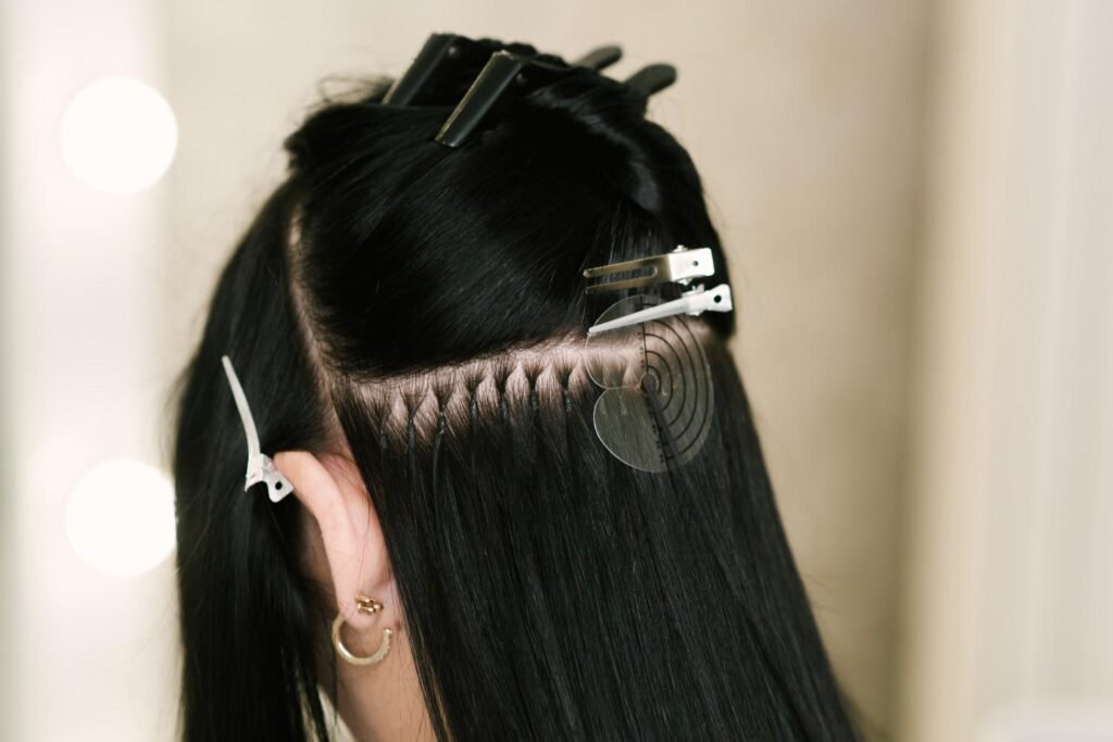 Hair Extensions and Colour Customisation