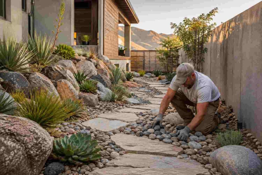 Rock Can Solve Design Problems In Spaces Where Plants Struggle